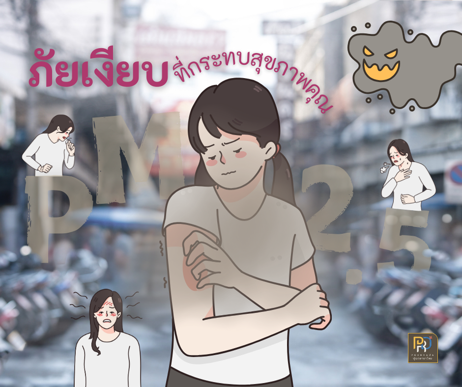 PM2.5 ภัยเงียบที่กระทบต่อสุชภาพของคุณ